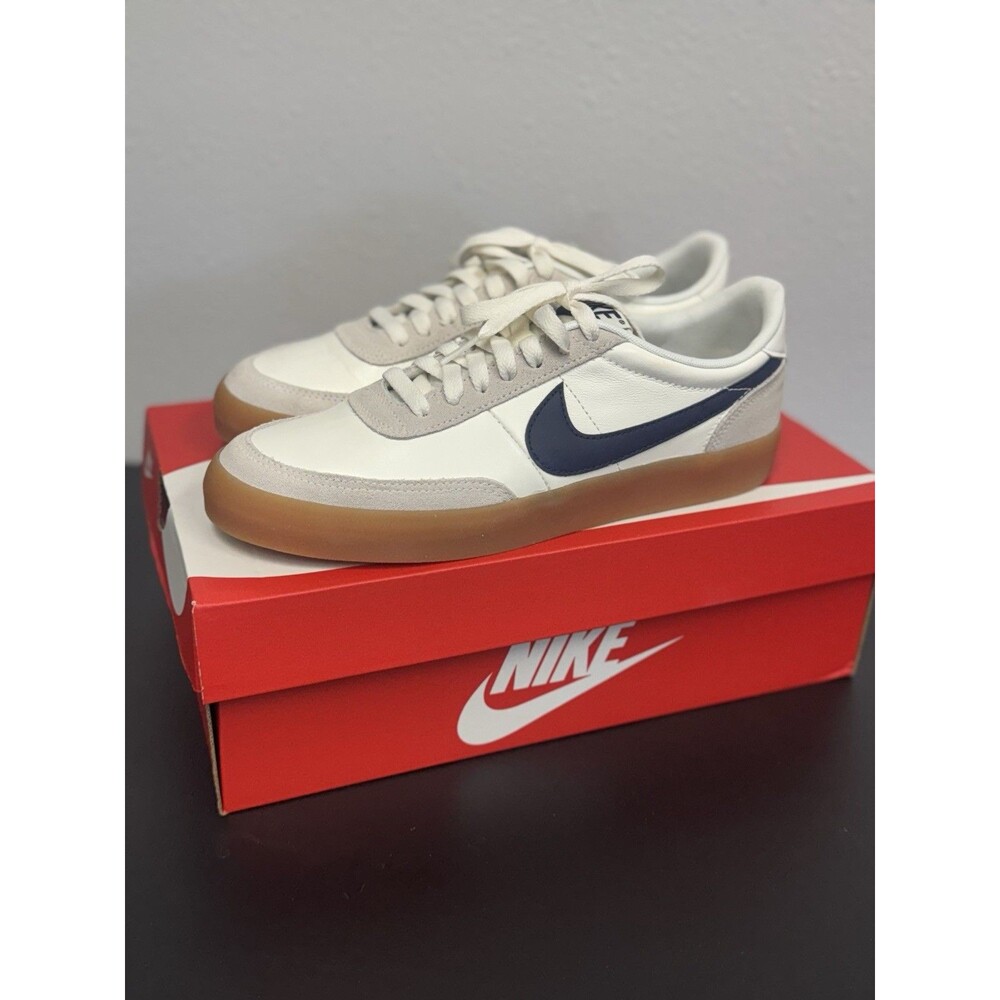 Nike Killshot 2 Leather Athletic Shoes Navy White  Men's 8 Wmn's 9.5
